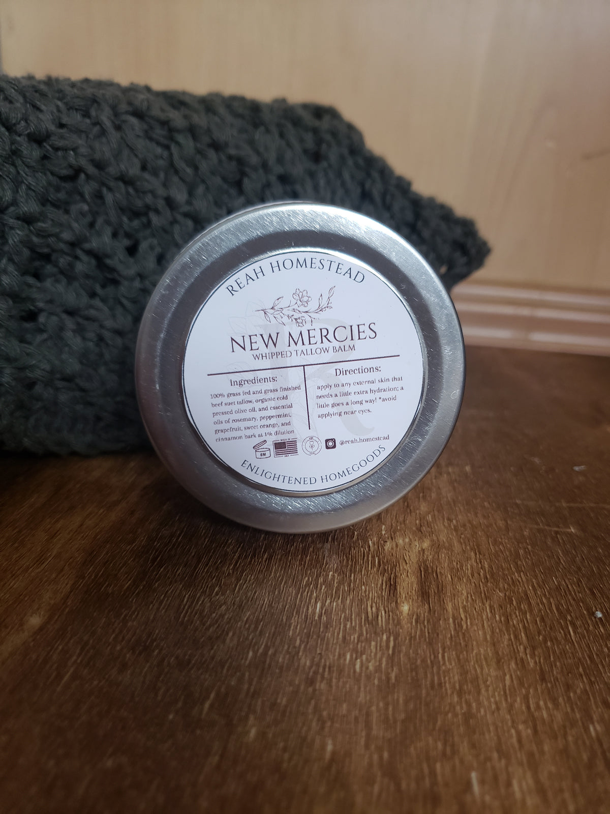 New Mercies Whipped Tallow Balm