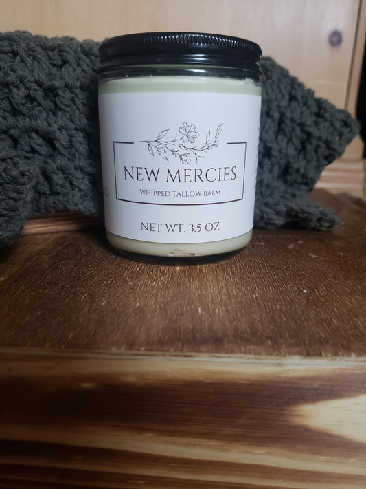 New Mercies Whipped Tallow Balm