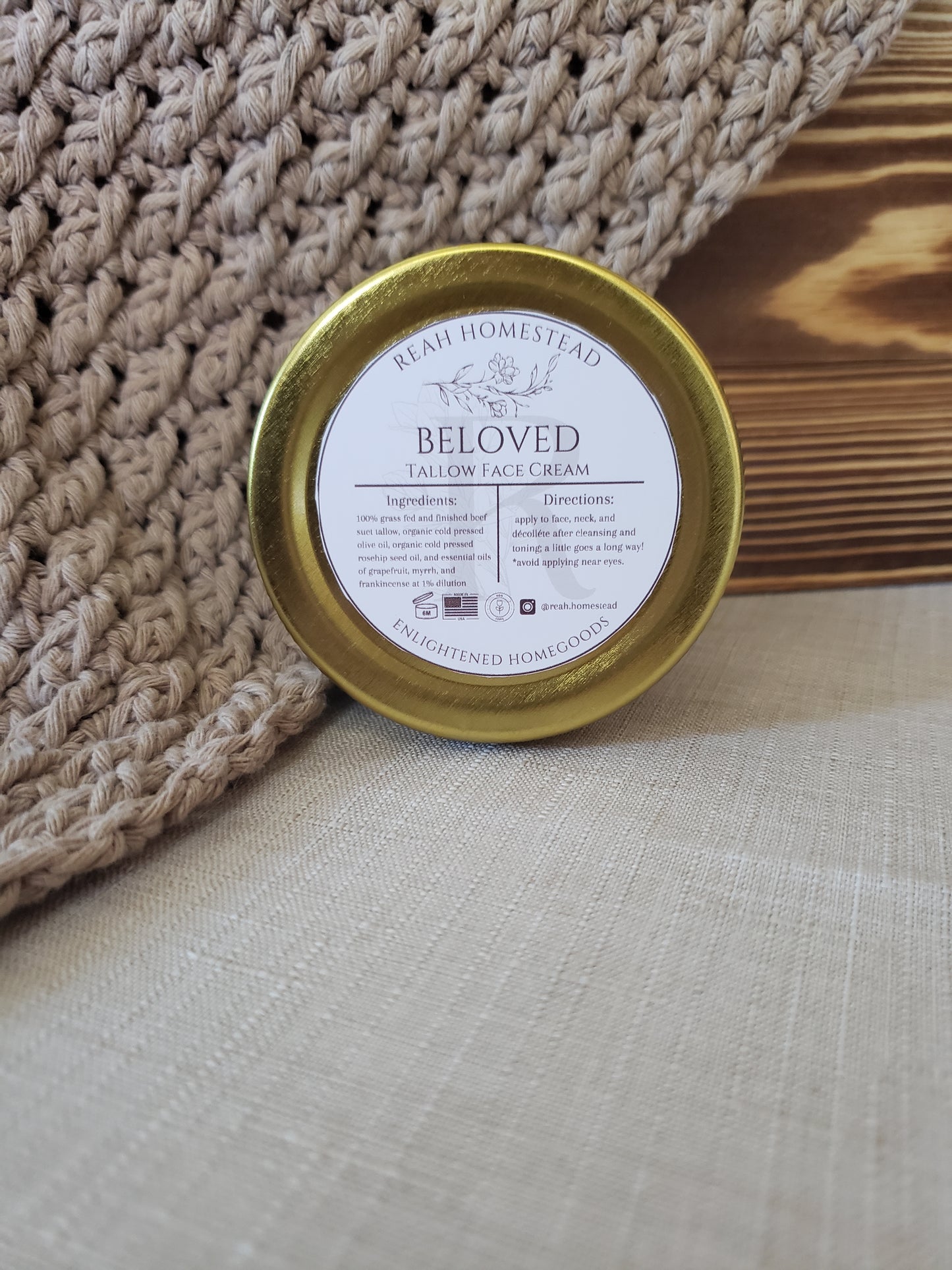 Beloved Tallow Face Cream